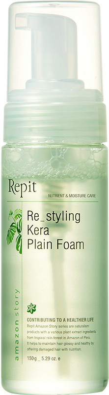 Пенка для моделирования и объема Re_Styling Kera Plain Foam Amazon Story Repit, 150 г