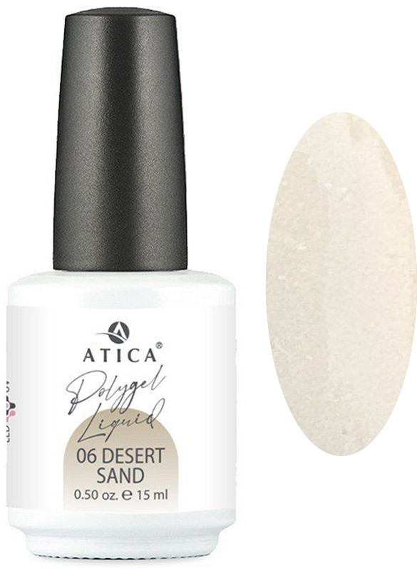 Жидкий полигель Polygel Liquid №06 Desert Sand Atica, 15 мл