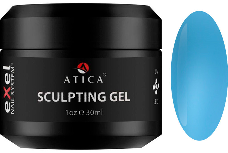 Моделирующий гель Sculpting Gel Pastel Blue Atica, 30 мл