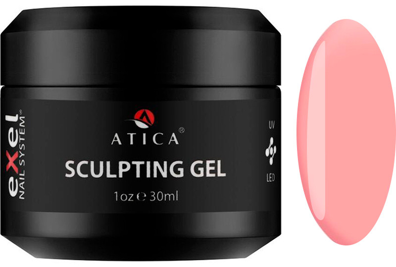 Моделирующий гель Sculpting Gel Pastel Pink Atica, 30 мл