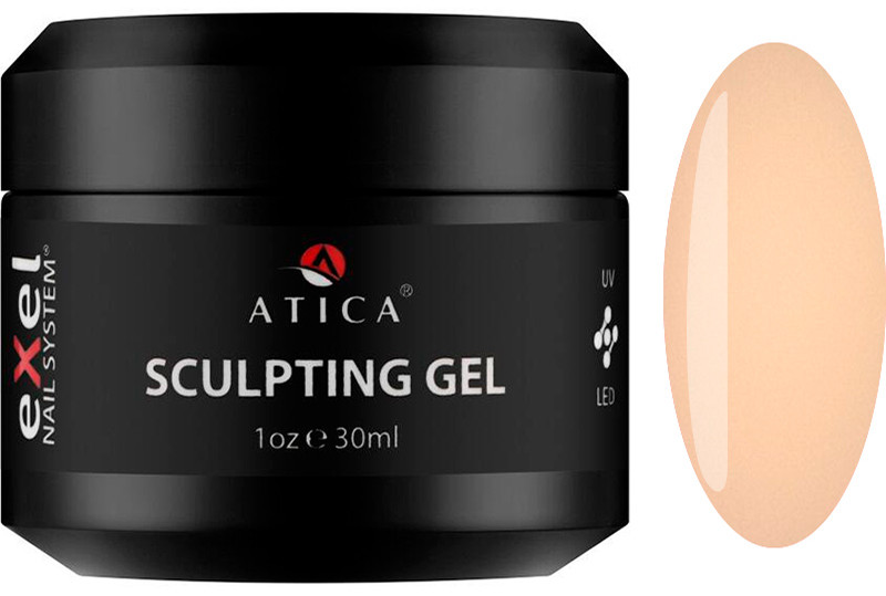 Моделюючий гель Sculpting Gel Pastel Yellow Atica, 30 мл