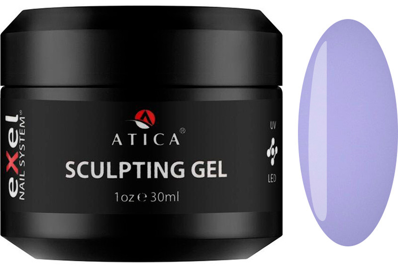 Моделирующий гель Sculpting Gel Pastel Violet Atica, 30 мл