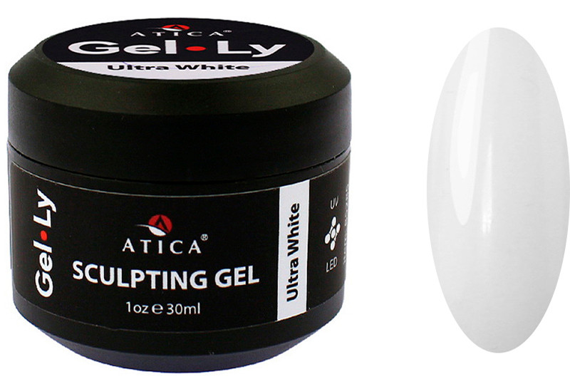 Гель-желе моделирующий GEL-LY Ultra White Atica, 30 мл