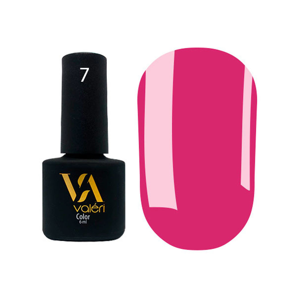 Гель-лак для ногтей Color №7 Valeri, 6 мл