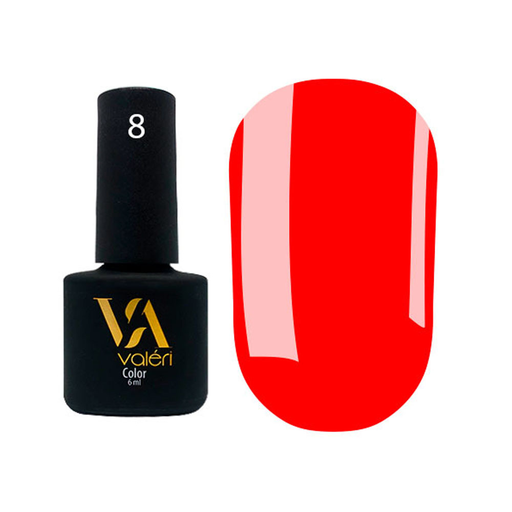 Гель-лак для ногтей Color №8 Valeri, 6 мл 