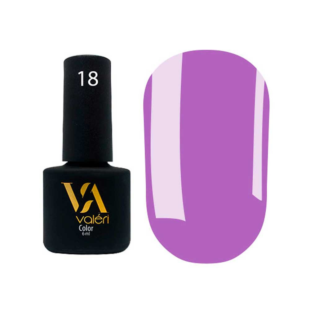 Гель-лак для нігтів Color №18 Valeri, 6 мл на beauty-prof.com Гель-лак для нігтів Color №18 Valeri, 6 мл