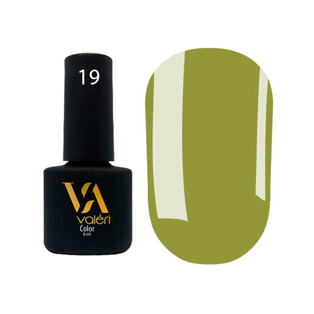 Гель-лак для нігтів Color №19 Valeri, 6 мл