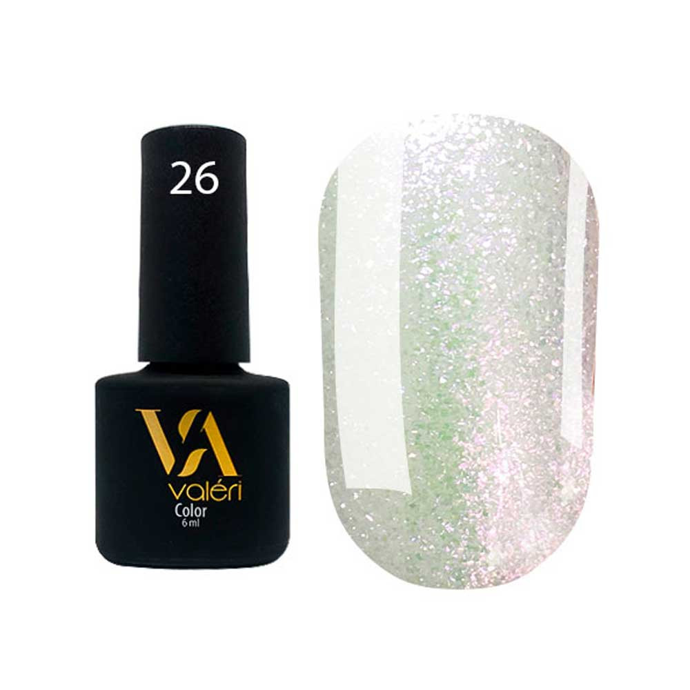 Гель-лак для нігтів Color №26 Valeri, 6 мл 