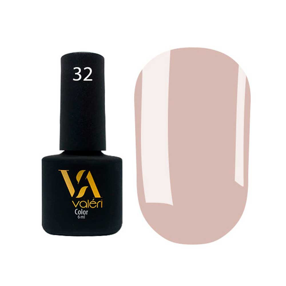 Гель-лак для нігтів Color №32 Valeri, 6 мл 