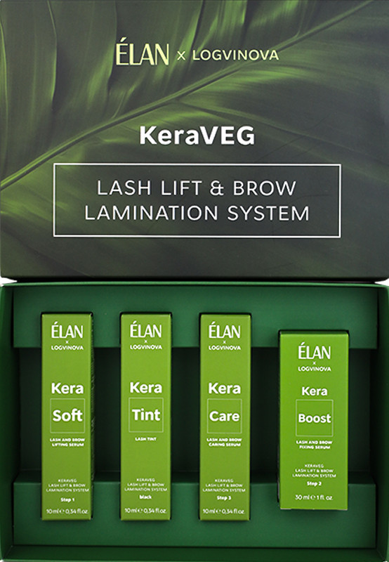 Набір системи ліфтингу вій та ламінування брів KeraVEG ELAN на beauty-prof.com Набір системи ліфтингу вій та ламінування брів KeraVEG ELAN