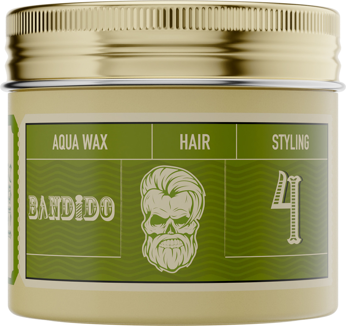 Воск для укладки волос на водной основе легкой фиксации Aqua Wax 4 Light Green Bandido, 125 мл