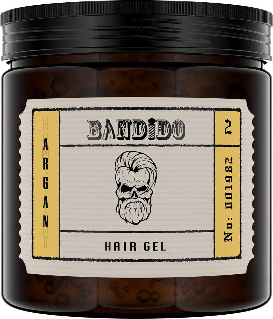 Гель для укладки волос сильной фиксации с аргановым маслом Argan Hair Gel Bandido, 500 мл 