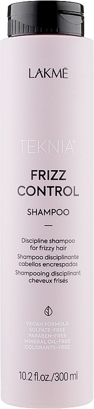 Шампунь для неслухняного або хвилястого волосся Teknia Frizz Control Shampoo Lakme, 300 мл