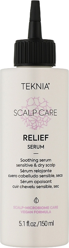 Сироватка для чутливої та сухої шкіри голови Teknia Scalp Care Relief Serum Lakme, 150 мл