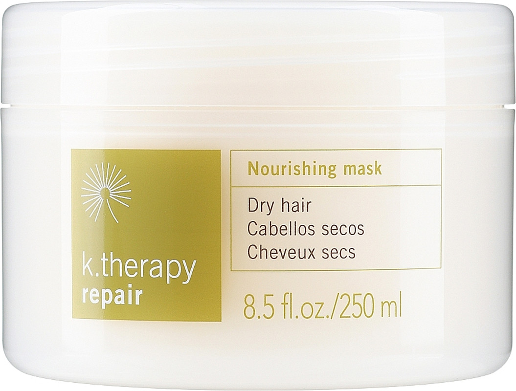 Питательная маска для сухих и поврежденных волос K. Therapy Repair Nourishing Dry Hair Mask Lakme, 250 мл