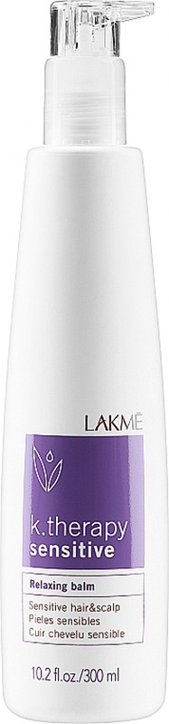 Бальзам для чувствительной кожи головы и волос K.Therapy Sensitive Relaxing Balm Lakme, 300 мл