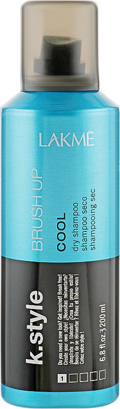 Шампунь для сухого волосся K.Style Cool Brush Up Dry Shampoo Lakme, 200 мл
