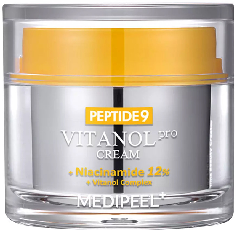 Крем осветляющий с пептидами с витаминным комплексом Medi-Peel Peptide 9 Vitanol Cream Pro, 50 мл