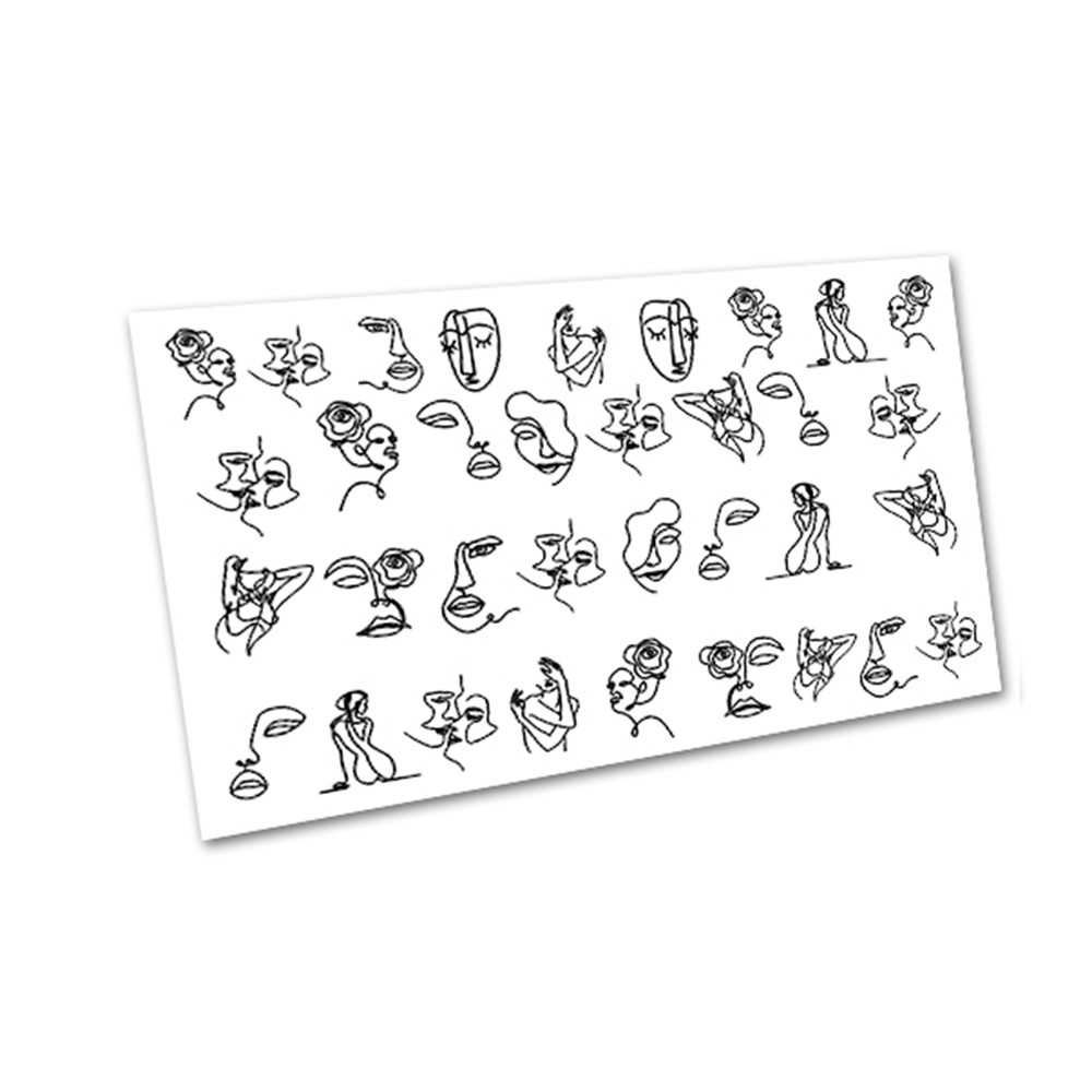 Слайдер-дизайн для нігтів Slider Design 01420