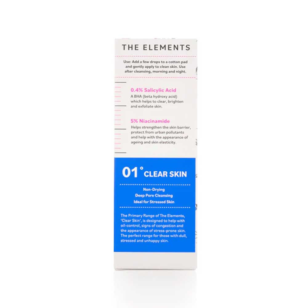 Тонер для лица с салициловой кислотой Skin Clarifying Toner The Elements, 100 мл Фото 3
