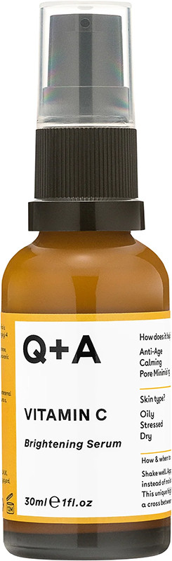 Сироватка для обличчя освітлююча Vitamin C Q+A, 30 мл 