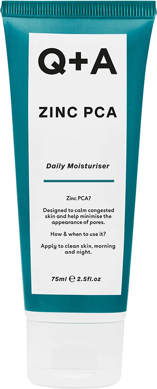 Крем для обличчя зволожуючий Zinc PCA Daily Moisturiser Q+A, 75 мл
