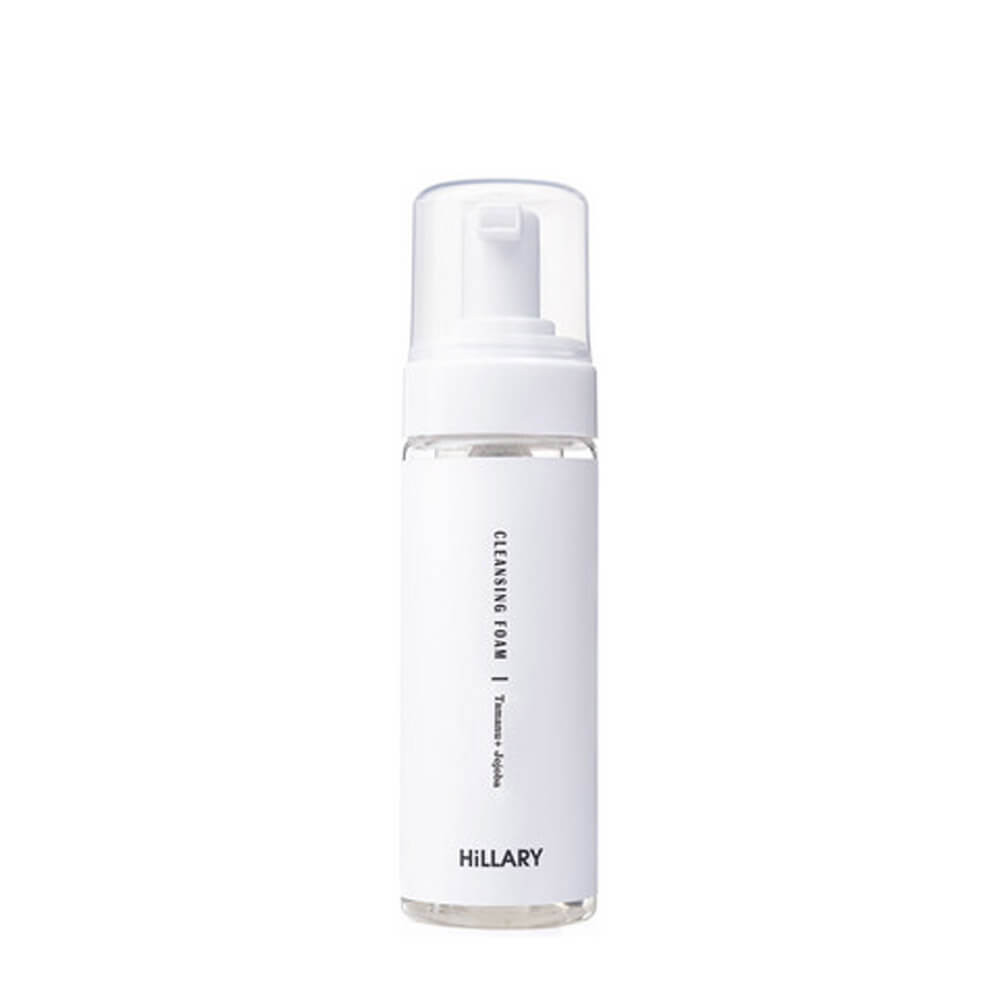 Очищающая пенка для жирной и комбинированной кожи Cleansing Foam Tamanu + Jojoba Oil Hillary, 150 мл