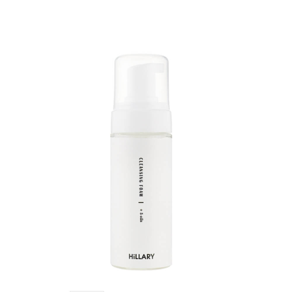 Очищаюча пінка для нормальної шкіри Hillary Cleansing Foam + 5 oils, 150 мл 