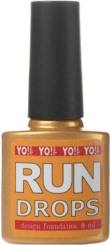 База для дизайну по мокрому гель-лаку Yonails Run Drops 8 ml