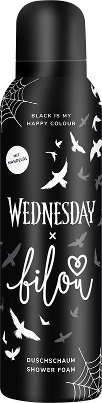 Пінка для душу Bilou&Wednesday Black Is My Happy, 200 мл