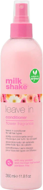 Кондиціонер незмивний для зволоження волосся Flower Fragrance Leave in Milk Shake, 350 мл
