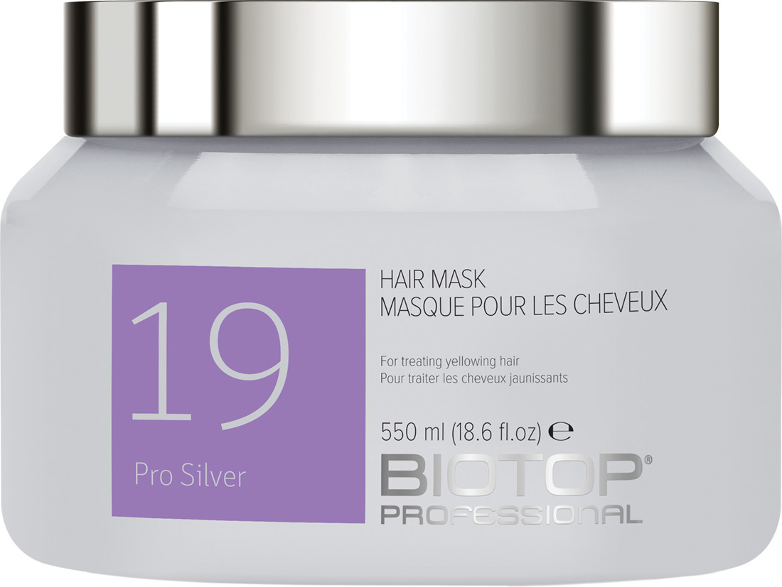 BIOTOP 19 Маска для волосся Pro Silver 550 мл на beauty-prof.com Фото 2 BIOTOP 19 Маска для волосся Pro Silver 550 мл Фото 2