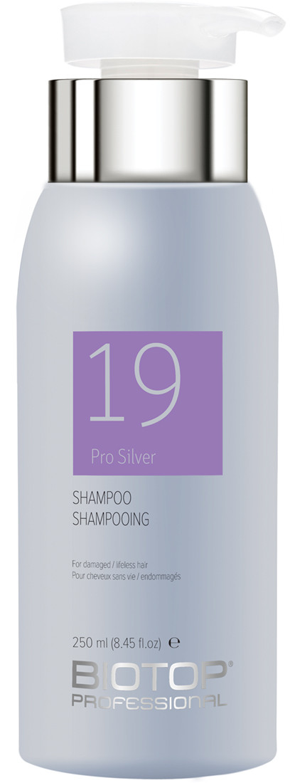 BIOTOP 19 Шампунь для нейтралізації жовтизни волосся Pro Silver 250 мл  Фото 2 