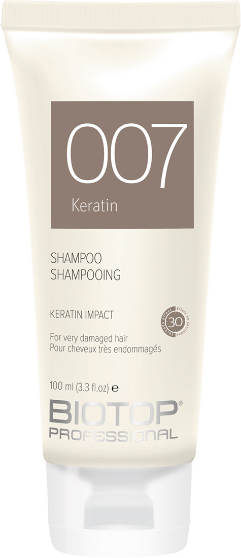 BIOTOP 007 Набір стартовий для волосся Keratin (100 мл/100 мл/10 мл)  Фото 2 