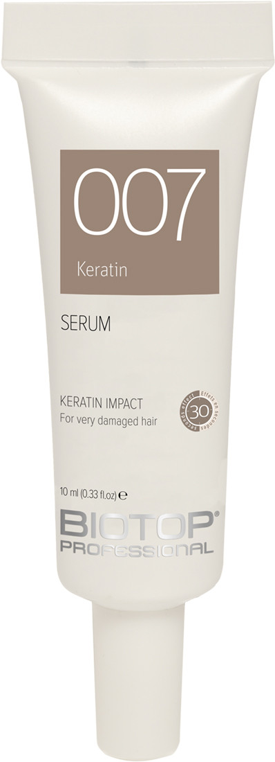 BIOTOP 007 Набір стартовий для волосся Keratin (100 мл/100 мл/10 мл) Фото 4