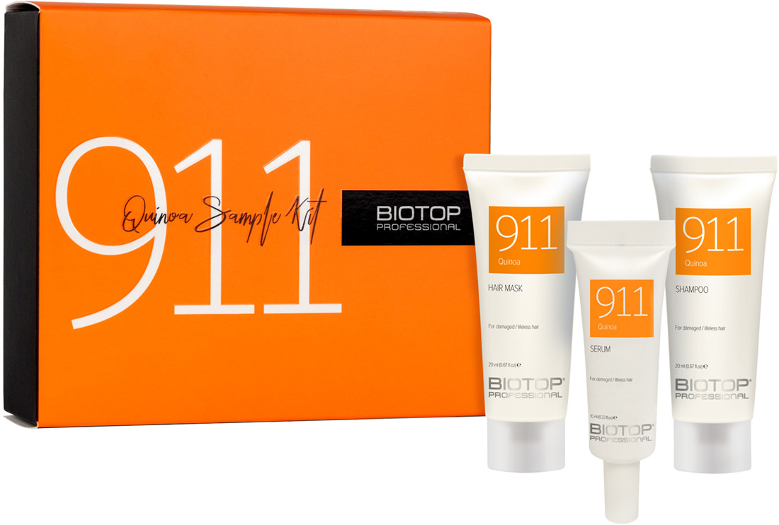 BIOTOP 911 Набір пробників Quinoa (20 мл/20 мл/10 мл) на beauty-prof.com BIOTOP 911 Набір пробників Quinoa (20 мл/20 мл/10 мл)