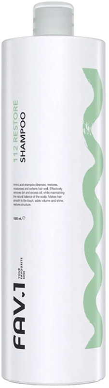 Шампунь амінокіслотний 112 RESTORE SHAMPOO FAV-1, 1000 мл