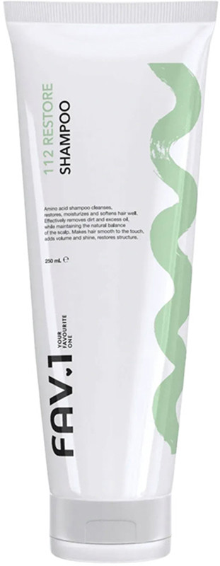Шампунь амінокіслотний 112 RESTORE SHAMPOO FAV-1, 250 мл