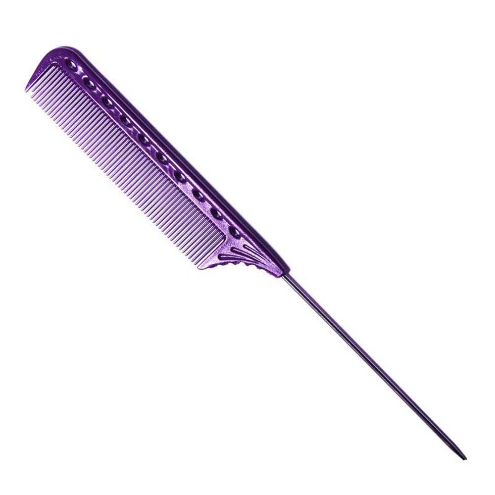Расческа с металлическим хвостиком YS-102 Deep Purple Y.S.Park