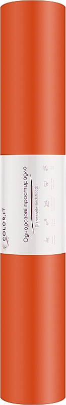 Простынь оранжевая 0,6х100м COLOReIT