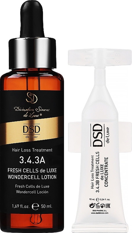 Лосьйон та активатор Fresh Cells Wondercell Lotion 3.4.3А DSD DeLuxe, 50мл/10 мл