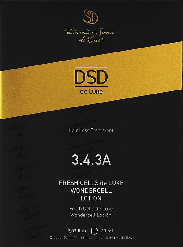 Лосьон и активатор Fresh Cells Wondercell Lotion 3.4.3A DSD DeLuxe, 50 мл/10 мл  Фото 2 