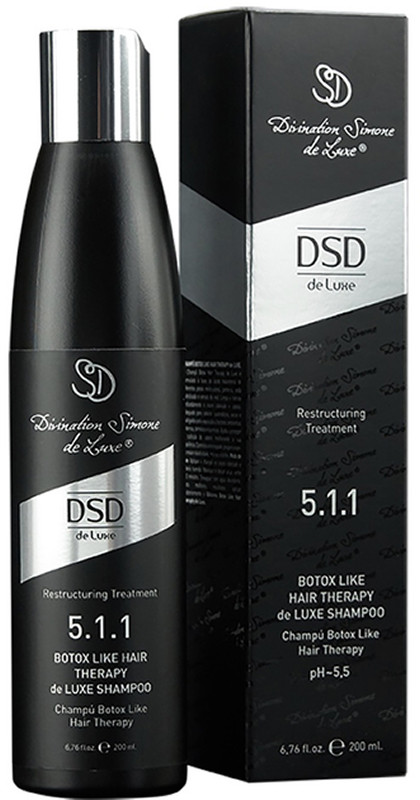 Шампунь восстанавливающий Botox Hair Therapy de Luxe Shampoo 5.1.1 DSD DeLuxe, 200 мл