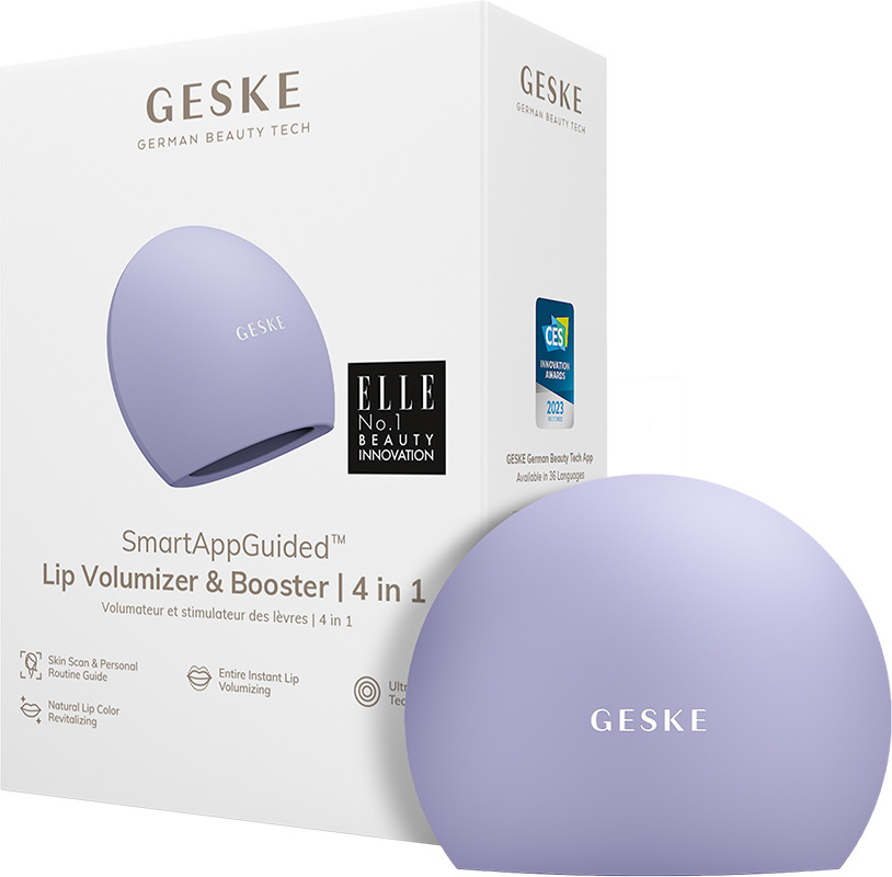 Пристрій для збільшення обʼєму губ GESKE Lip Volumizer & Booster 4 в 1 фіолетовий S 