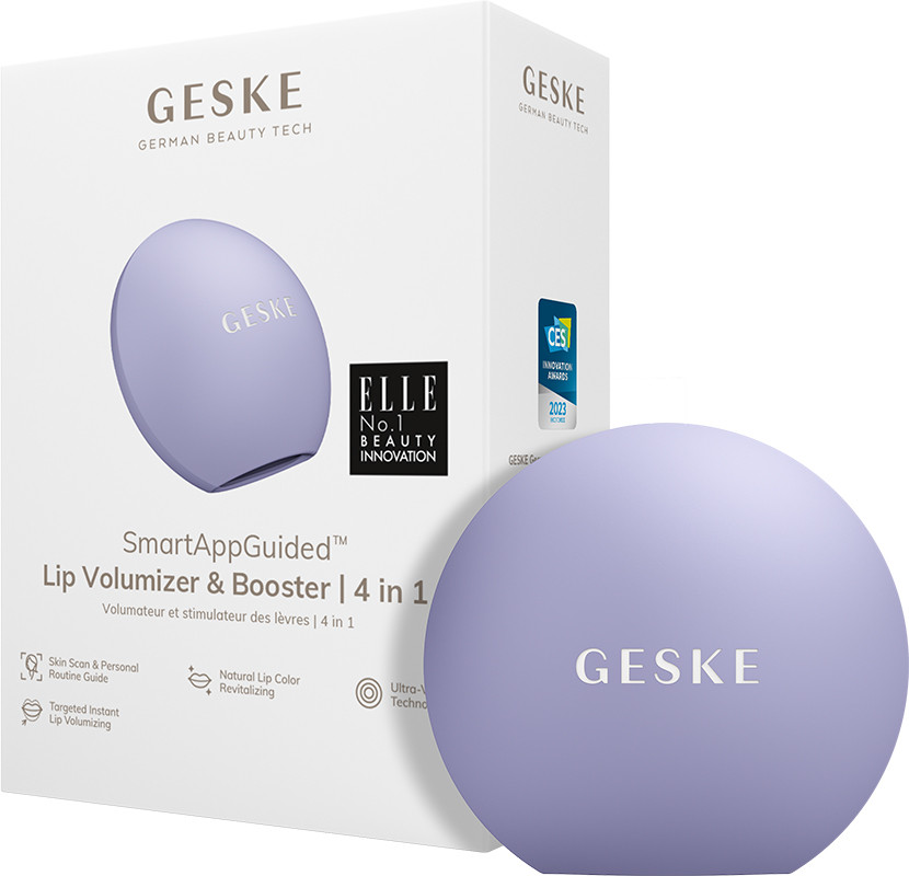 Пристрій для збільшення обʼєму губ GESKE Lip Volumizer & Booster 4 в 1 фіолетовий M 
