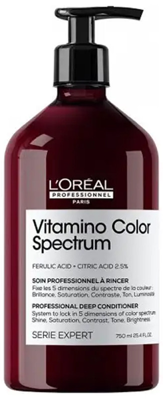 Кондиционер для блеска и сохранения цвета Vitamino Color Spectrum, 750мл L’Oreal Professionnel Paris