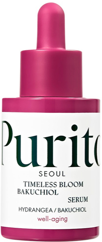 Сыворотка восстанавливающая с бакучиолом Purito Seoul Bakuchiol Timeless Bloom Revitalizing Serum, 30 мл
