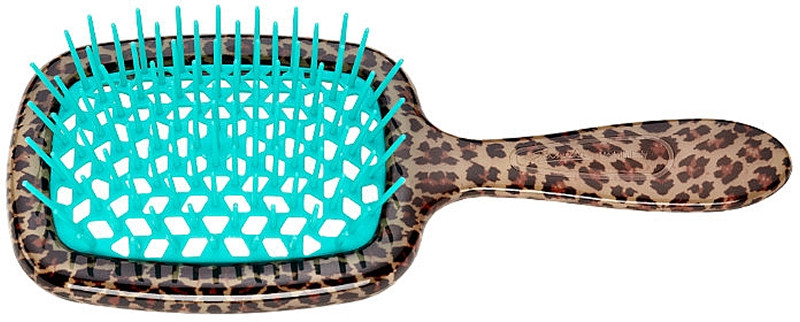 Щітка Superbrush леопард з синім Janeke на beauty-prof.com Щітка Superbrush леопард з синім Janeke