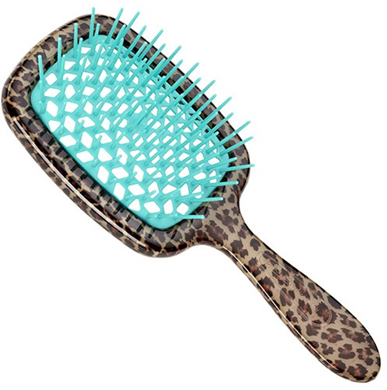 Щітка Superbrush леопард з синім Janeke на beauty-prof.com Фото 2 Щітка Superbrush леопард з синім Janeke Фото 2