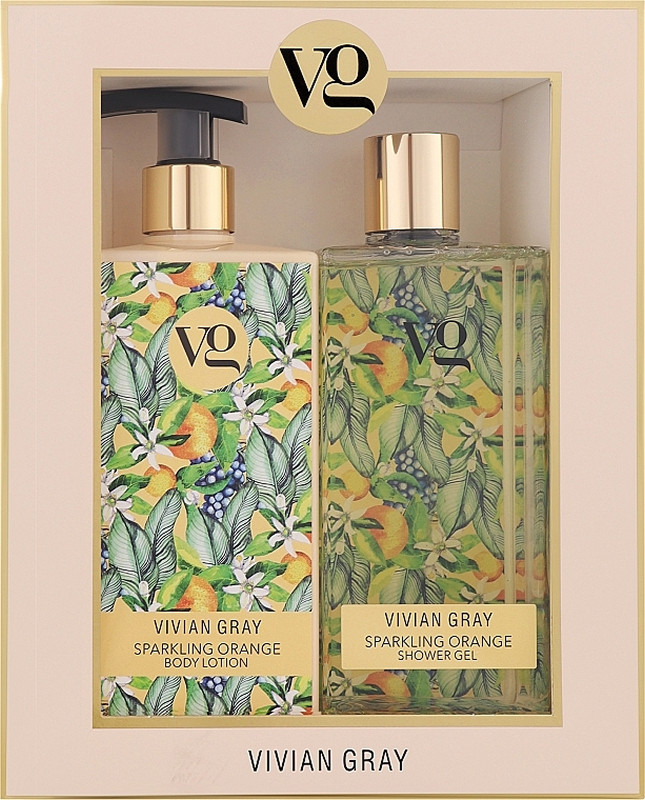 Набор Гель для душа и Лосьон для тела Sparkling Orange Vivian Gray, 2х350 мл